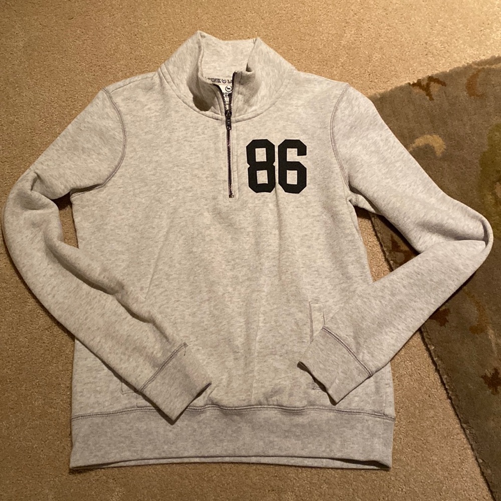 PINK QUARTER ZIP